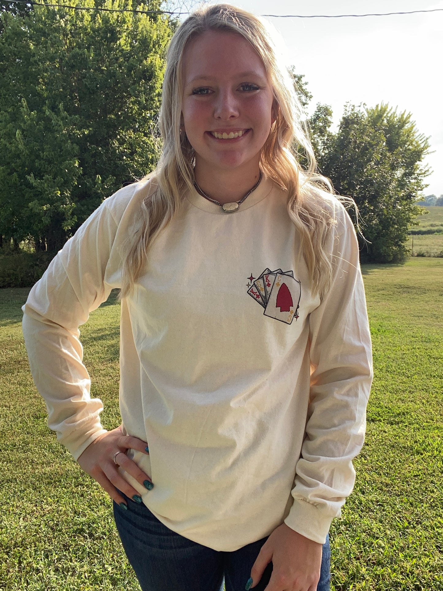 KC Playing Card Long Sleeve