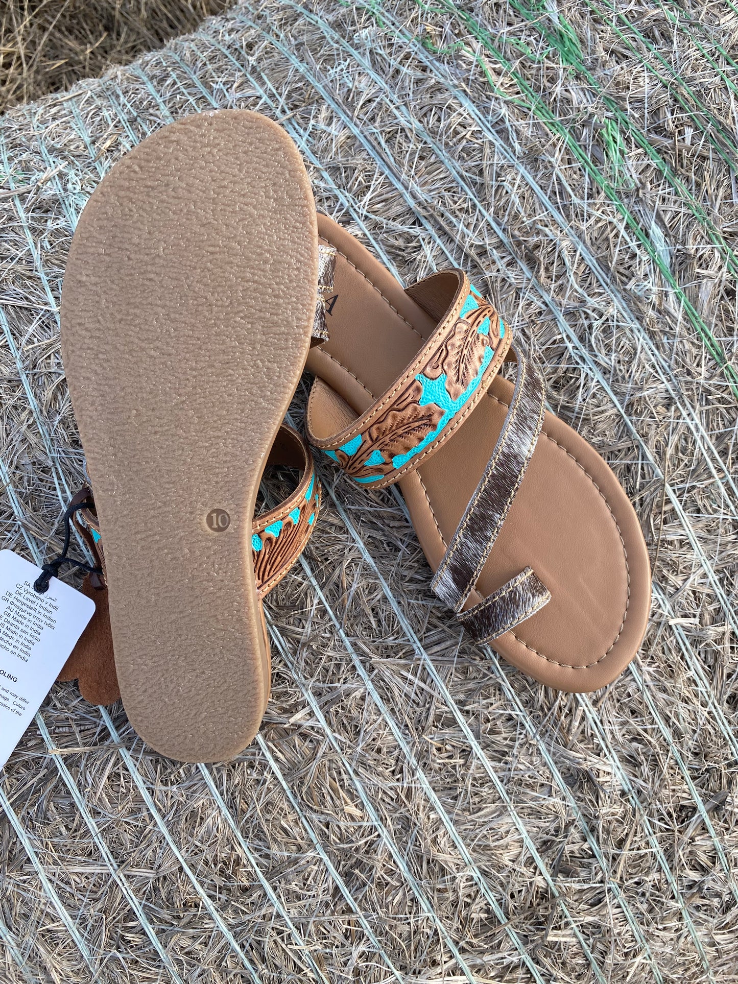 Turquoise Trail Sandals