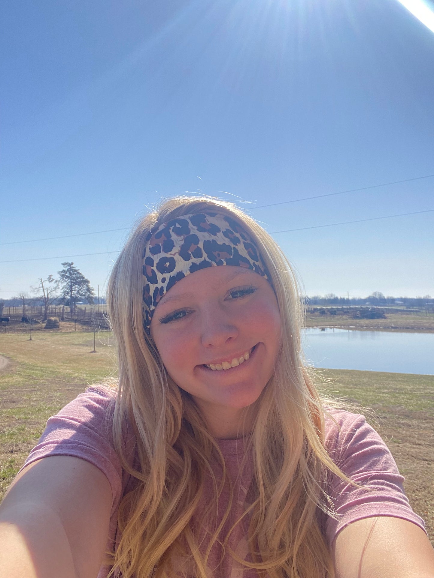Cheetah Stretchy Headband