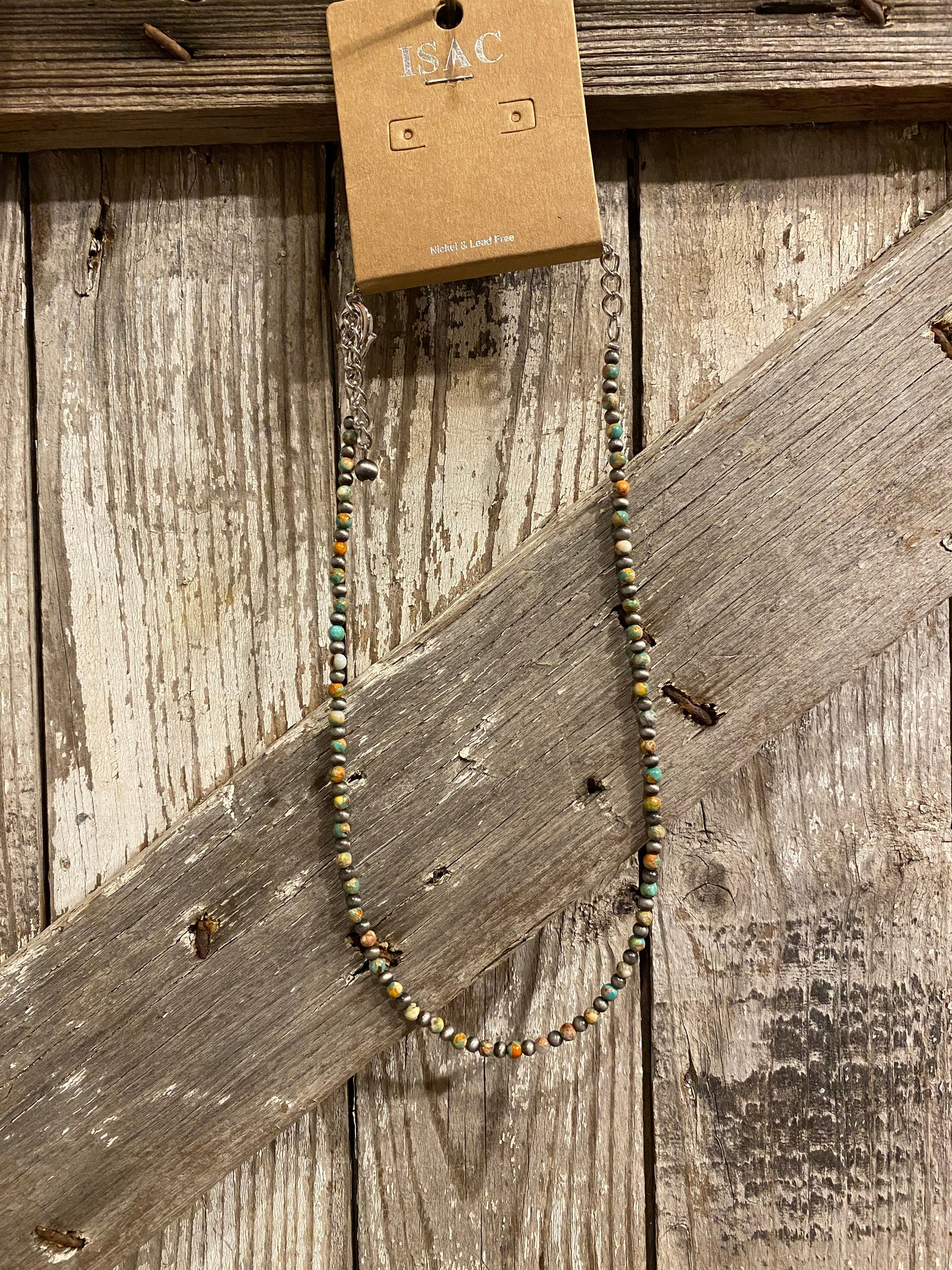 Rust & Turquoise Necklace