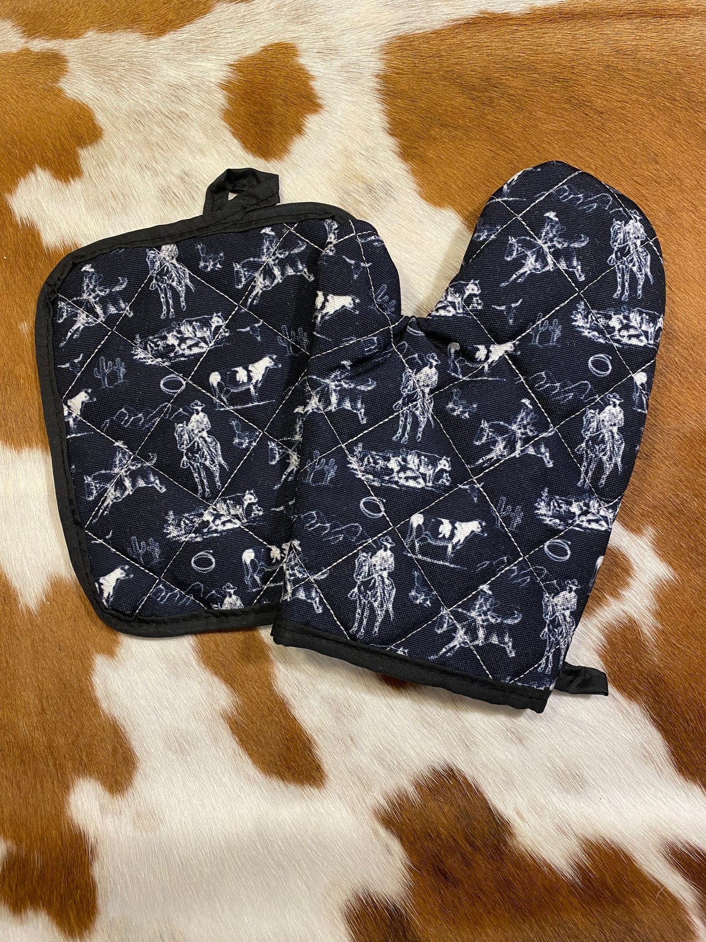 Cowboy Pot Holder Set