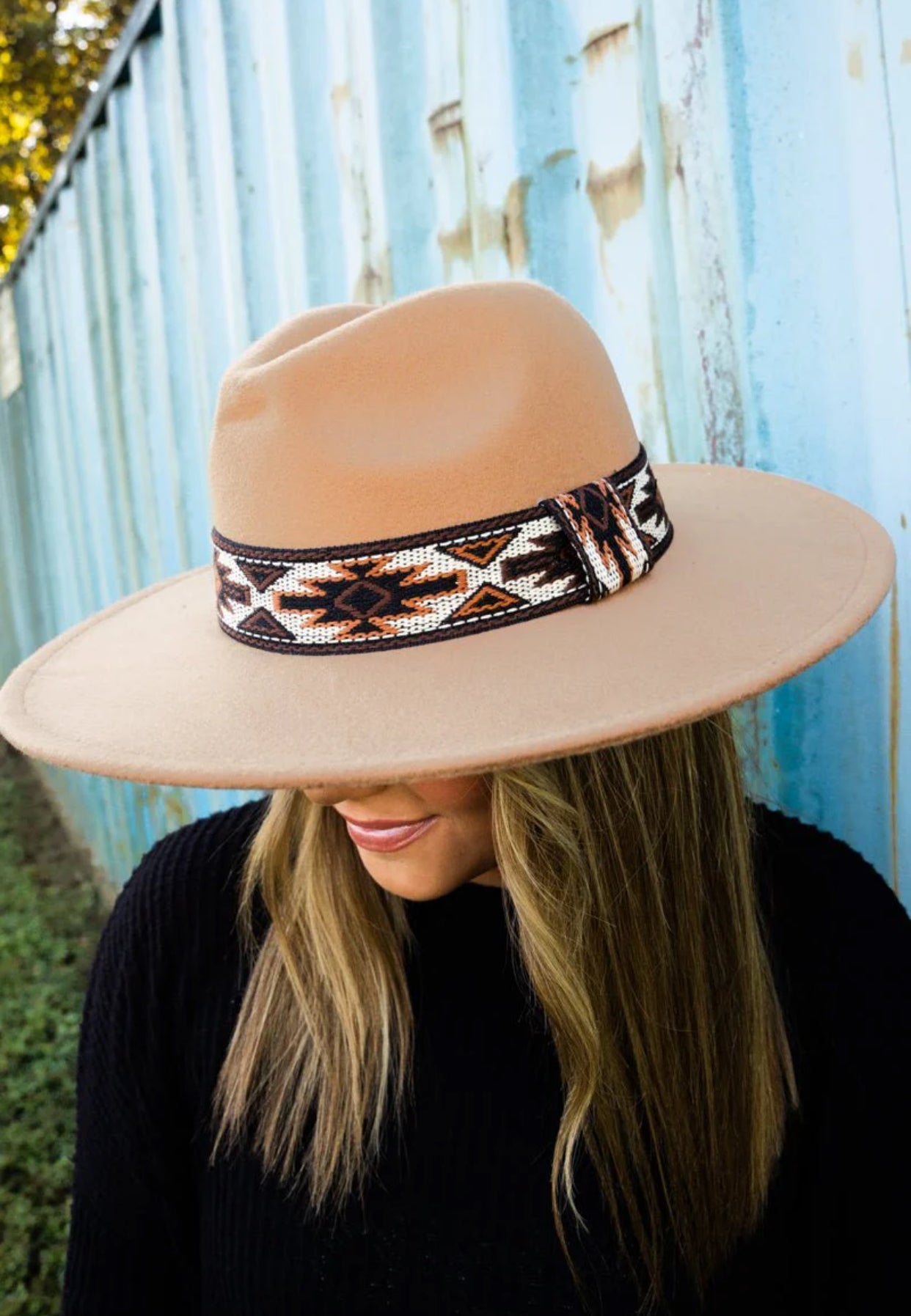 Tan Felt Hat