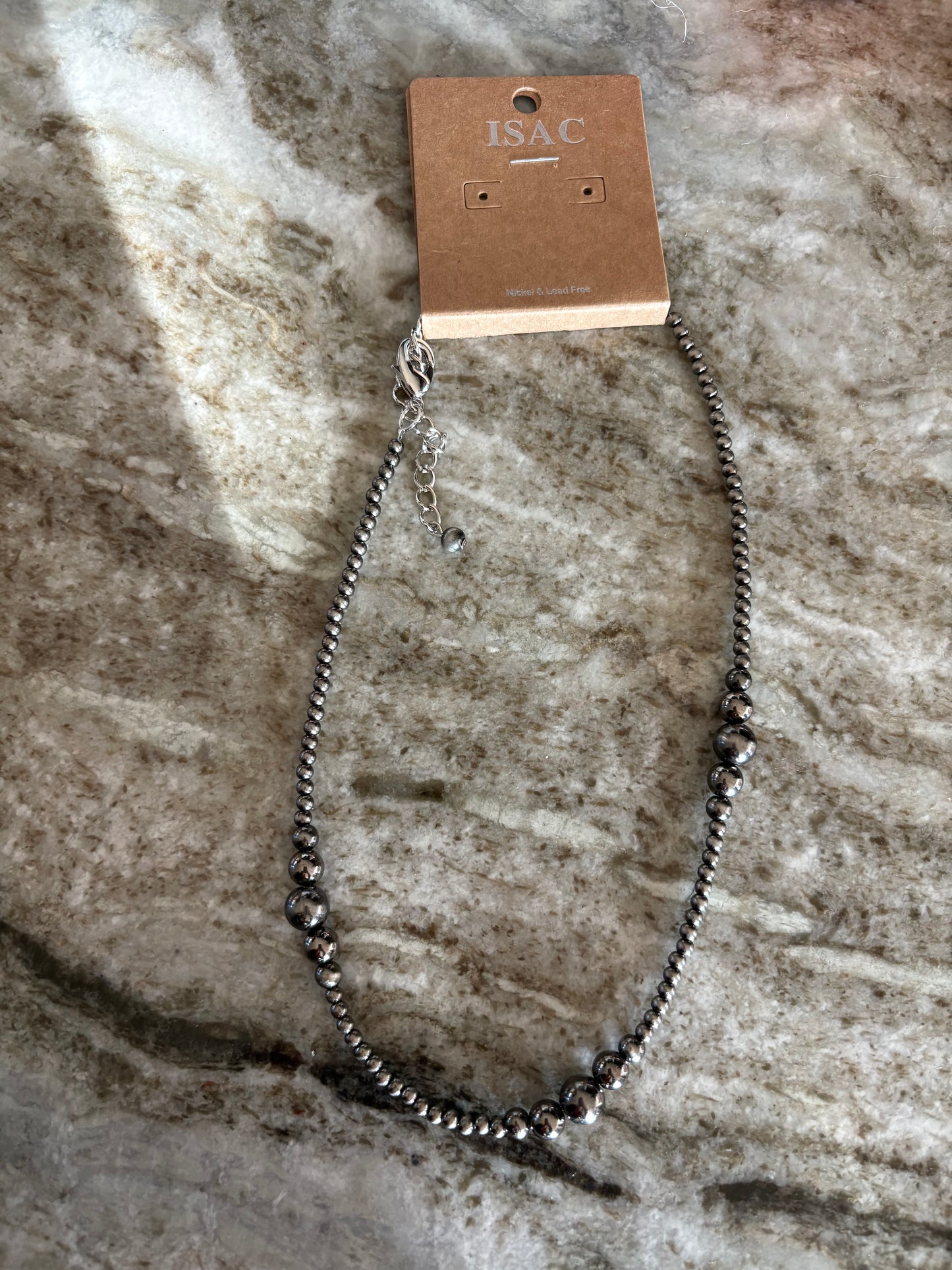 Polished Navajo Pearl Necklace