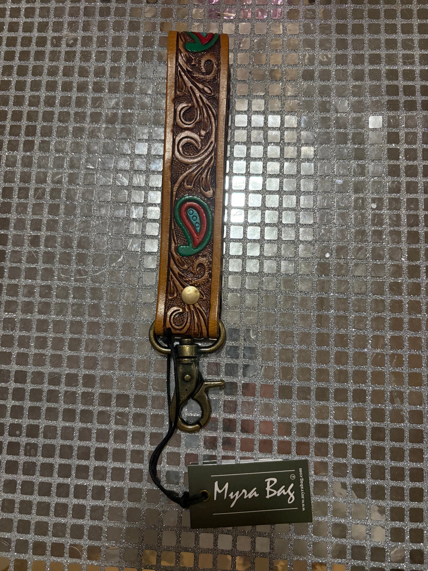 Paisley Key Fob