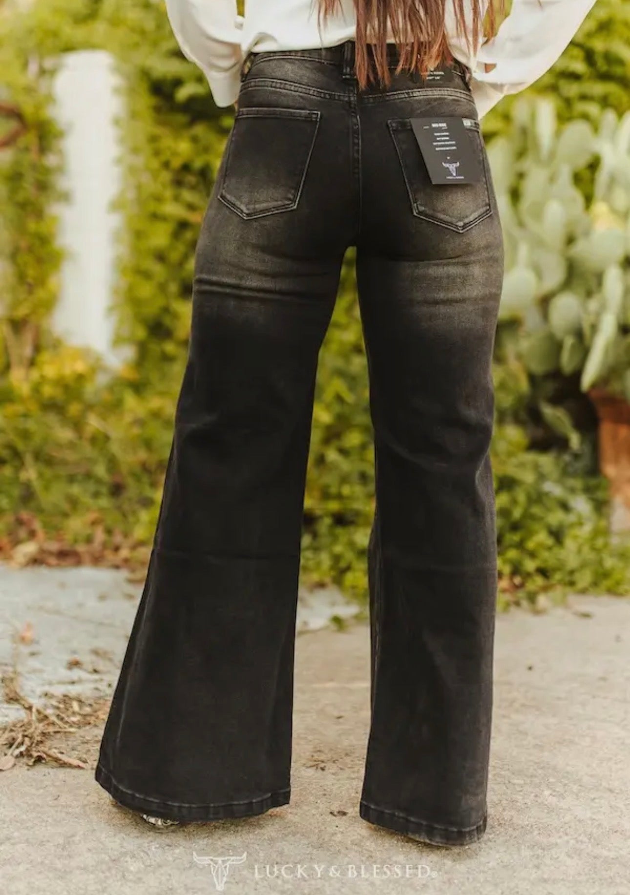 Black High Rise Jeans