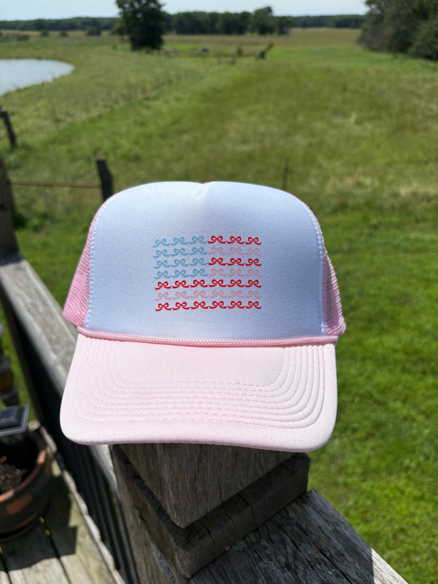 Pink Flag Hat