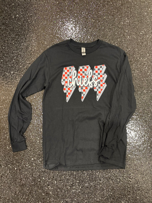 Chiefs Lightning Bolt Long Sleeve