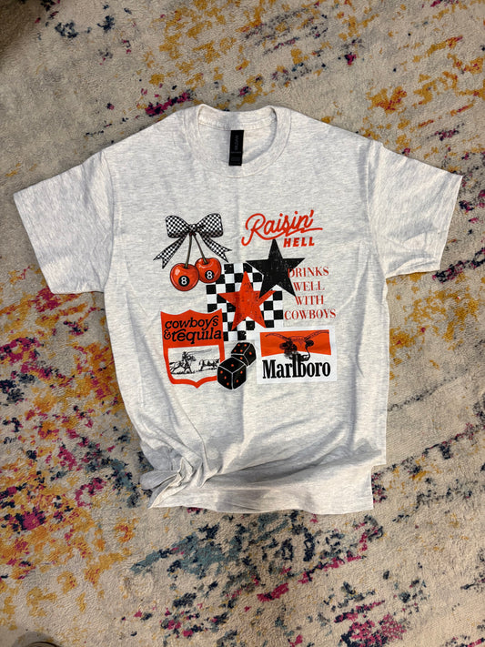 Drinks Well Graphic Tee