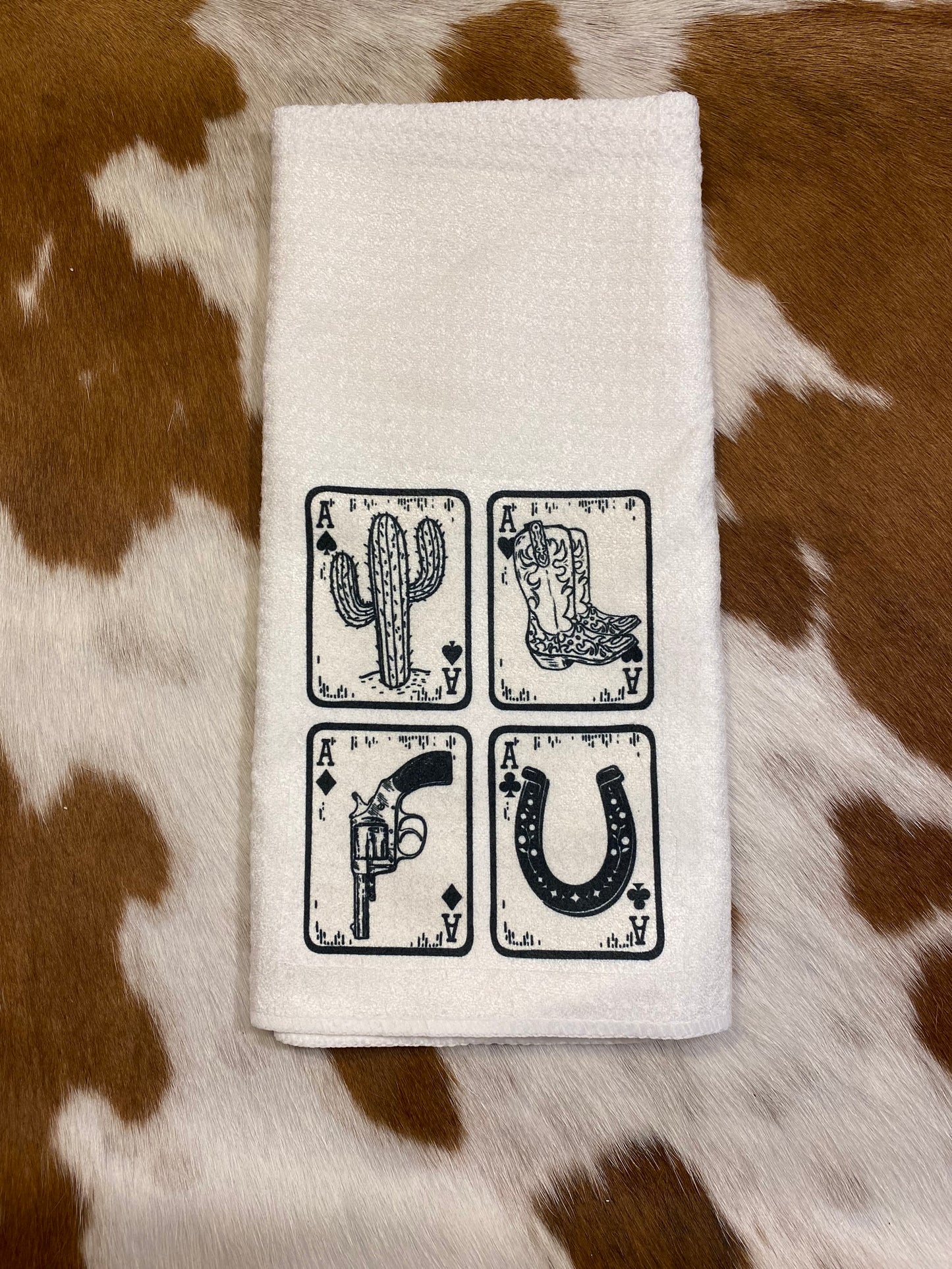 Playing Cards Kitchen Towel