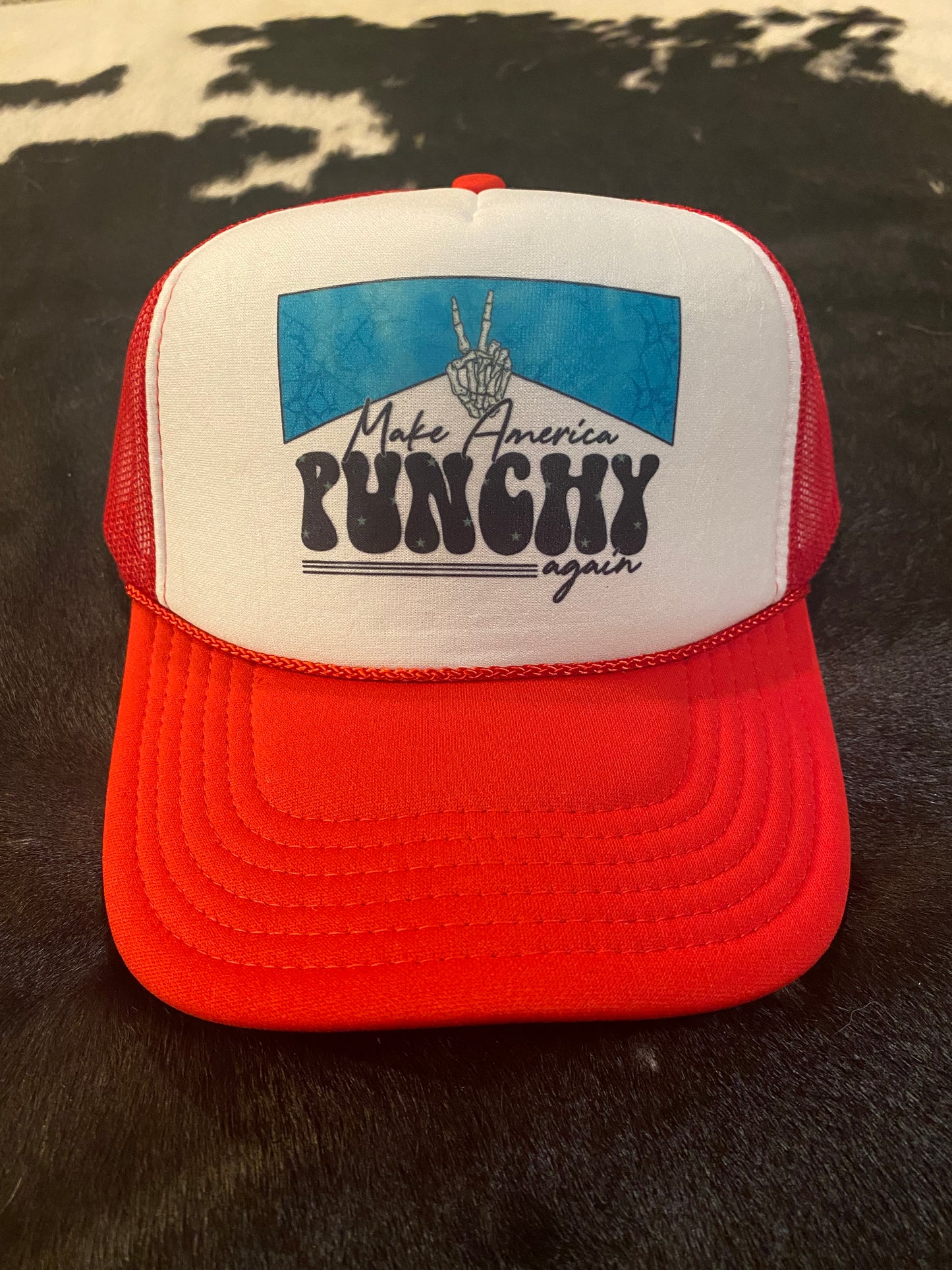 Punchy Again Trucker Hat