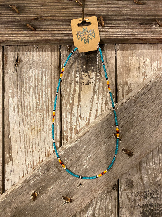 Teal Wild & Free Necklace