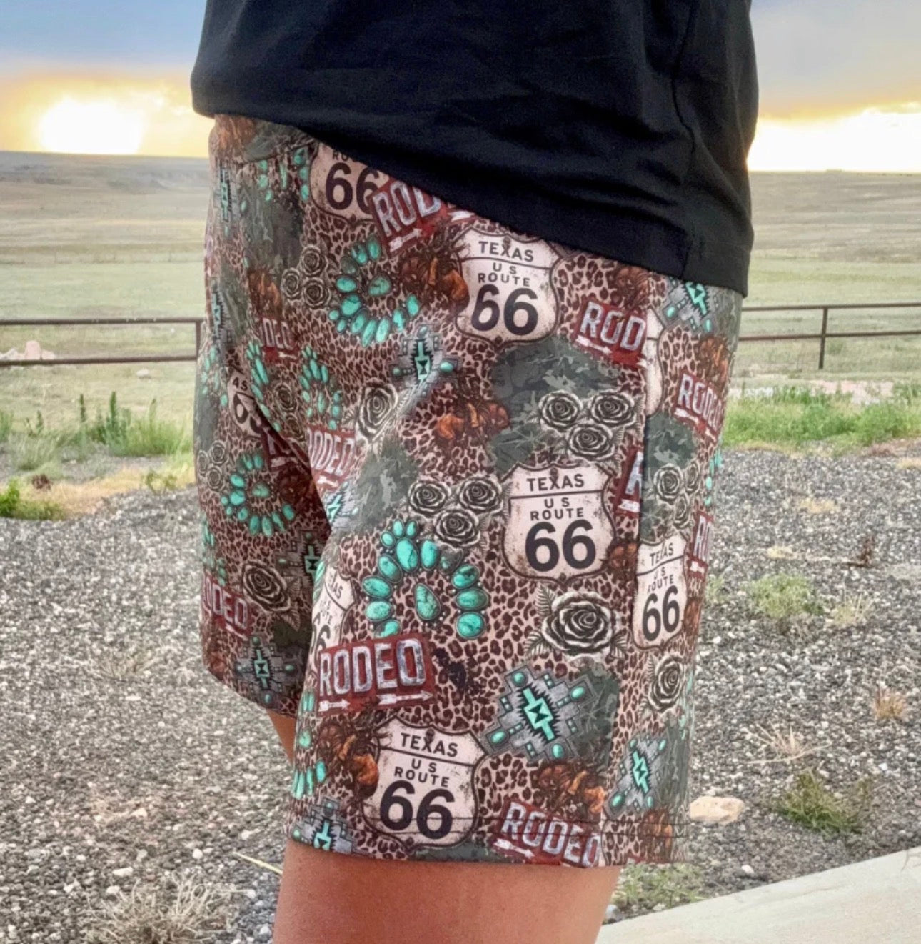 Wild Route Long Shorts