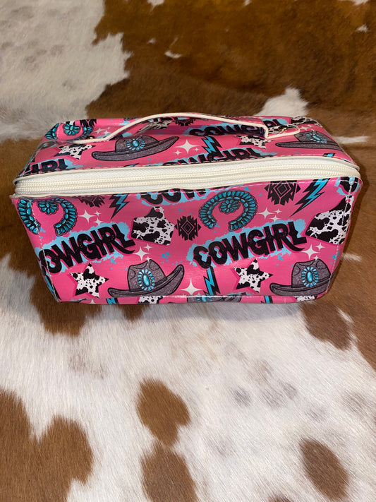 Cowgirl Makeup Bag