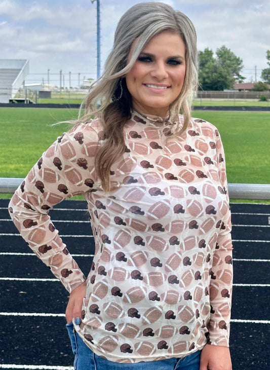 Go Hard Or Go Home Mesh Top