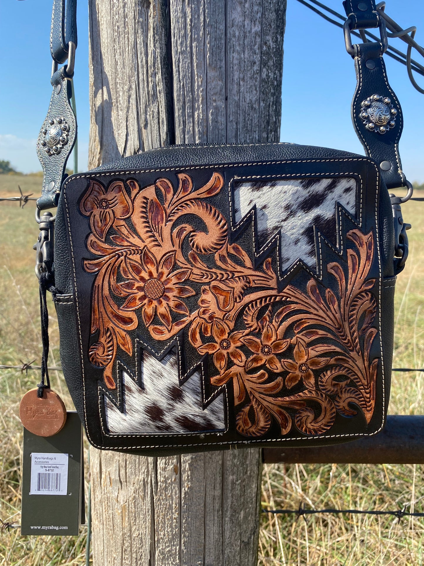 High Mesa Hand-Tooled Bag