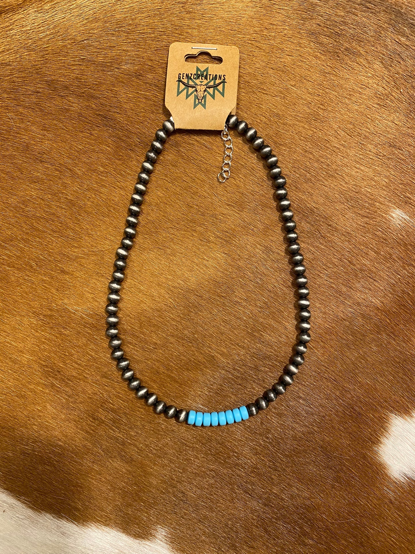 Turquoise Plain Jane Necklace