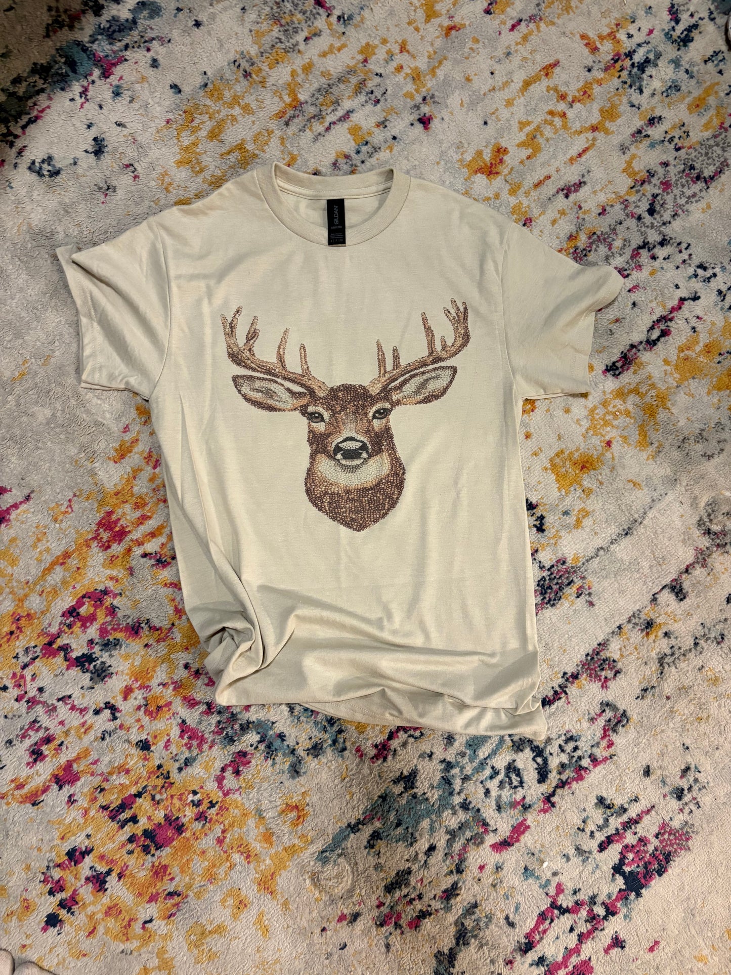 Bedazzled Deer Graphic Tee