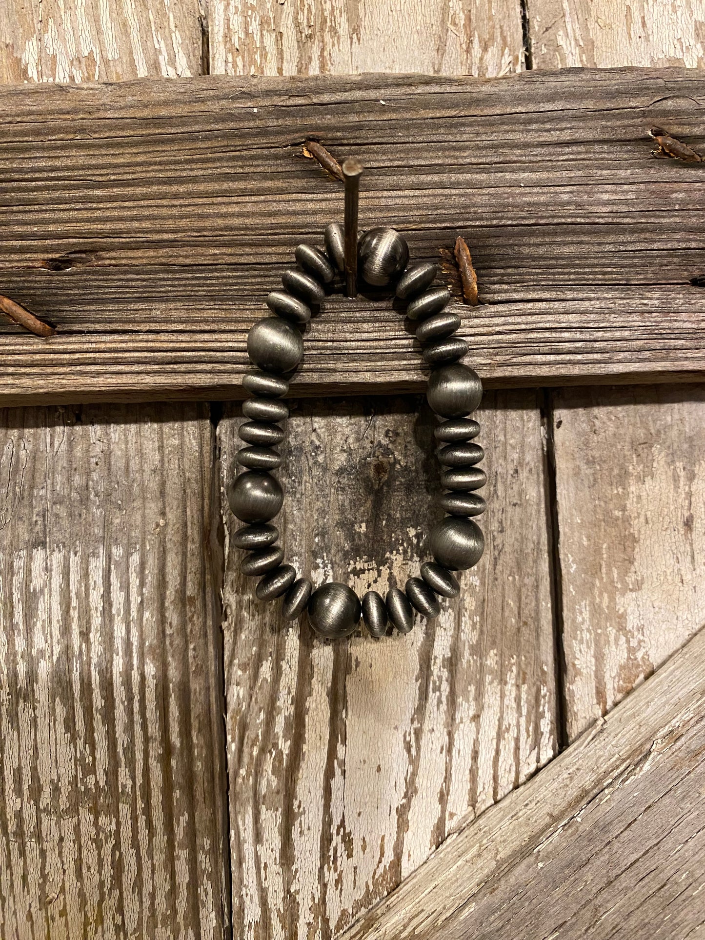 Medium Navajo Peal Bracelet