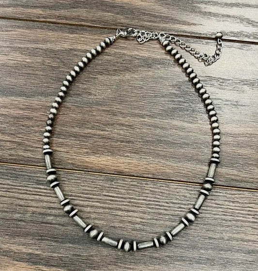 18” Navajo Bead Necklace