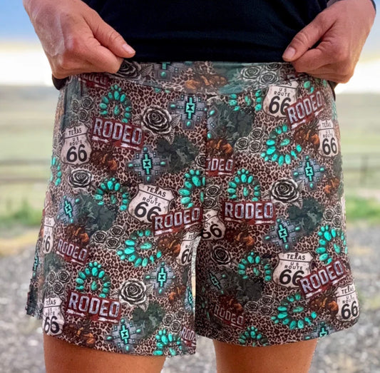 Wild Route Long Shorts