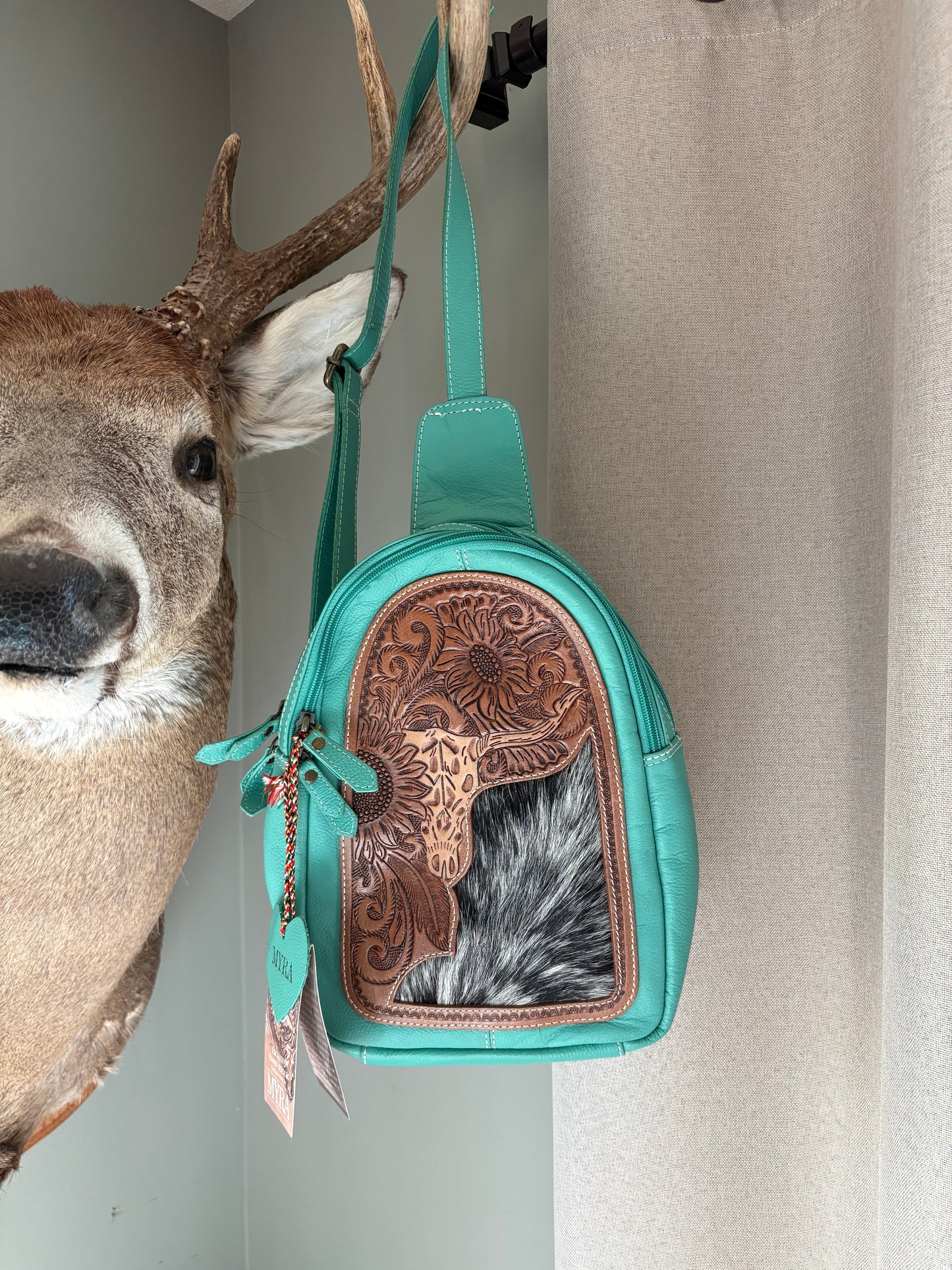 Silver mine Sling bag