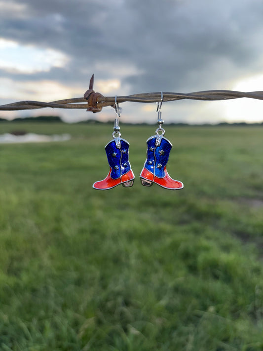 Boot Earrings