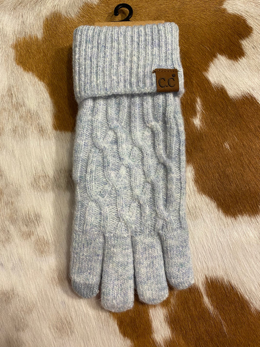 Light Blue C.C Gloves