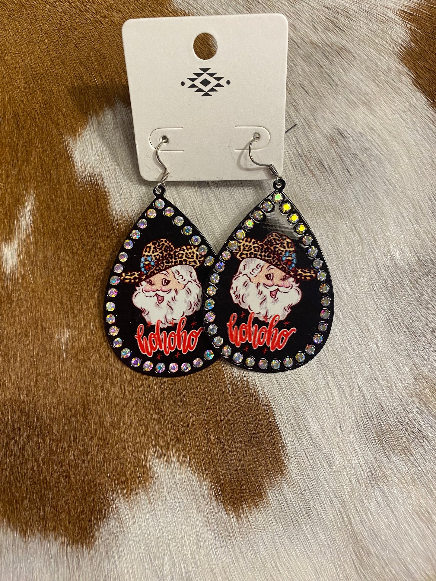 Santa Earrings