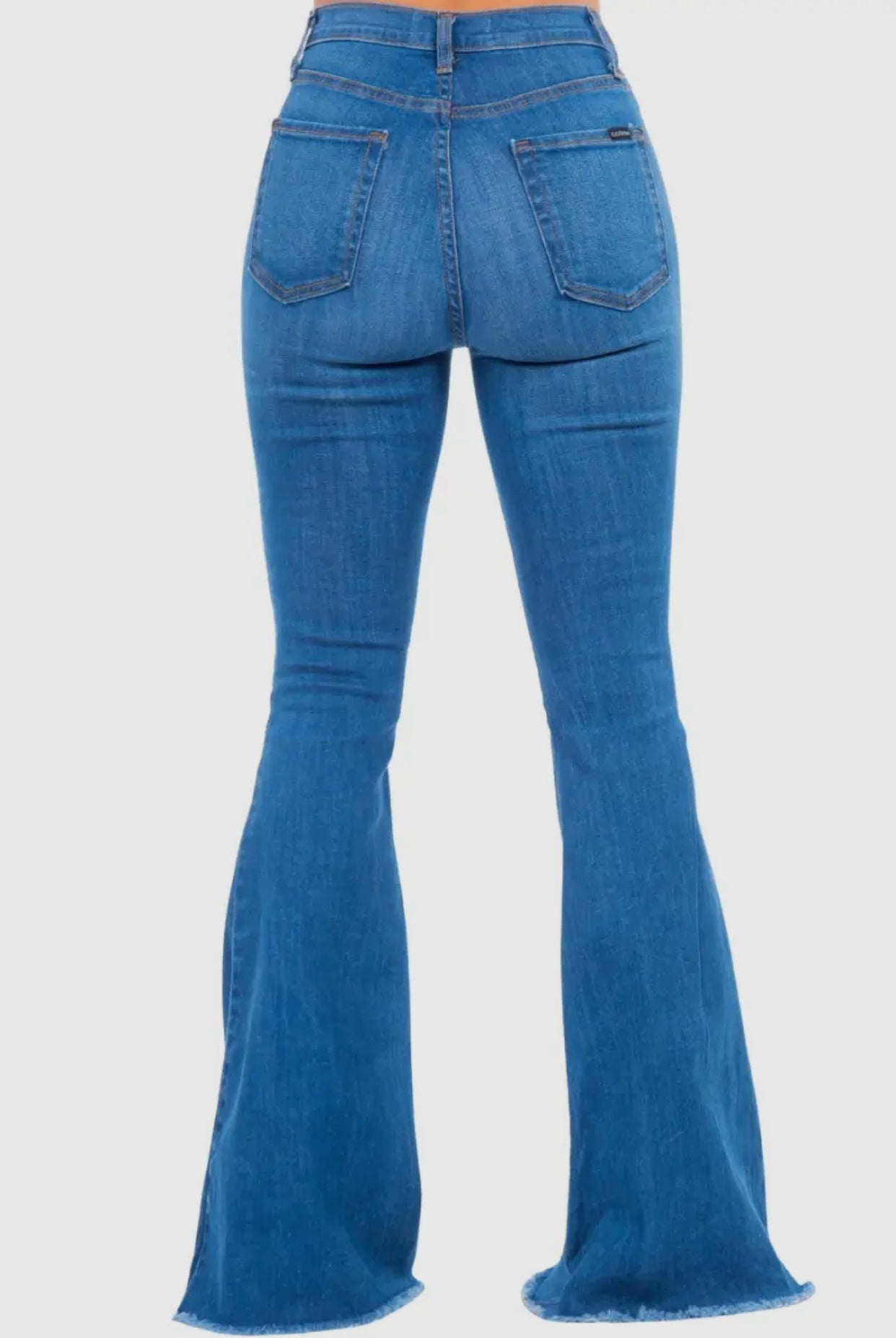 Medium Flare Blue Jeans