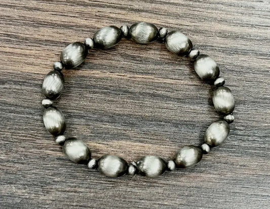10mm Navajo Bead Bracelet