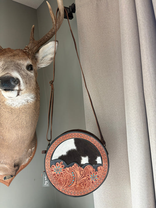 Simply Sober Round Purse