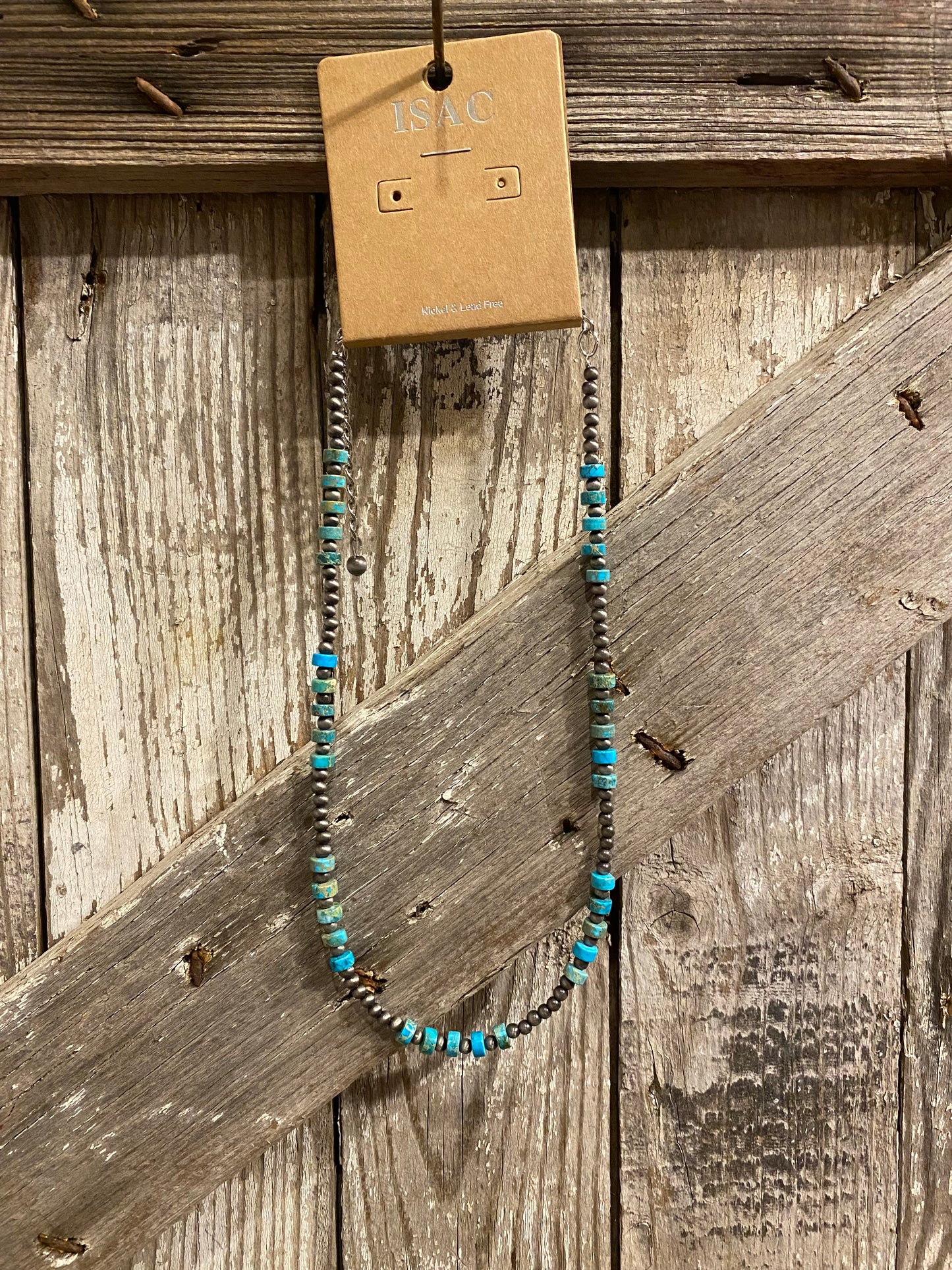 Light Turquoise Gemstone Necklace