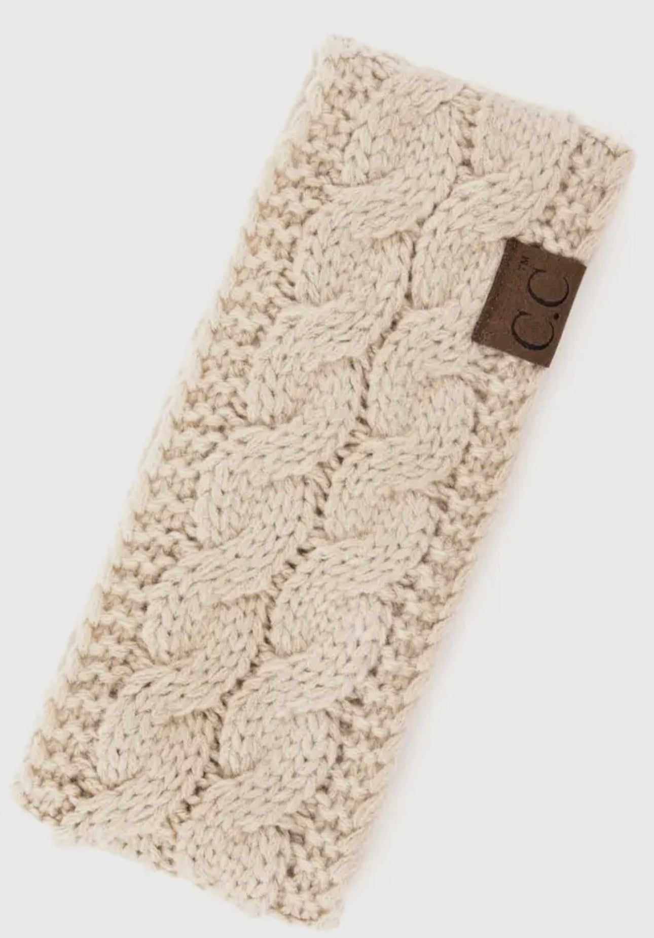 Beige C.C. Headband