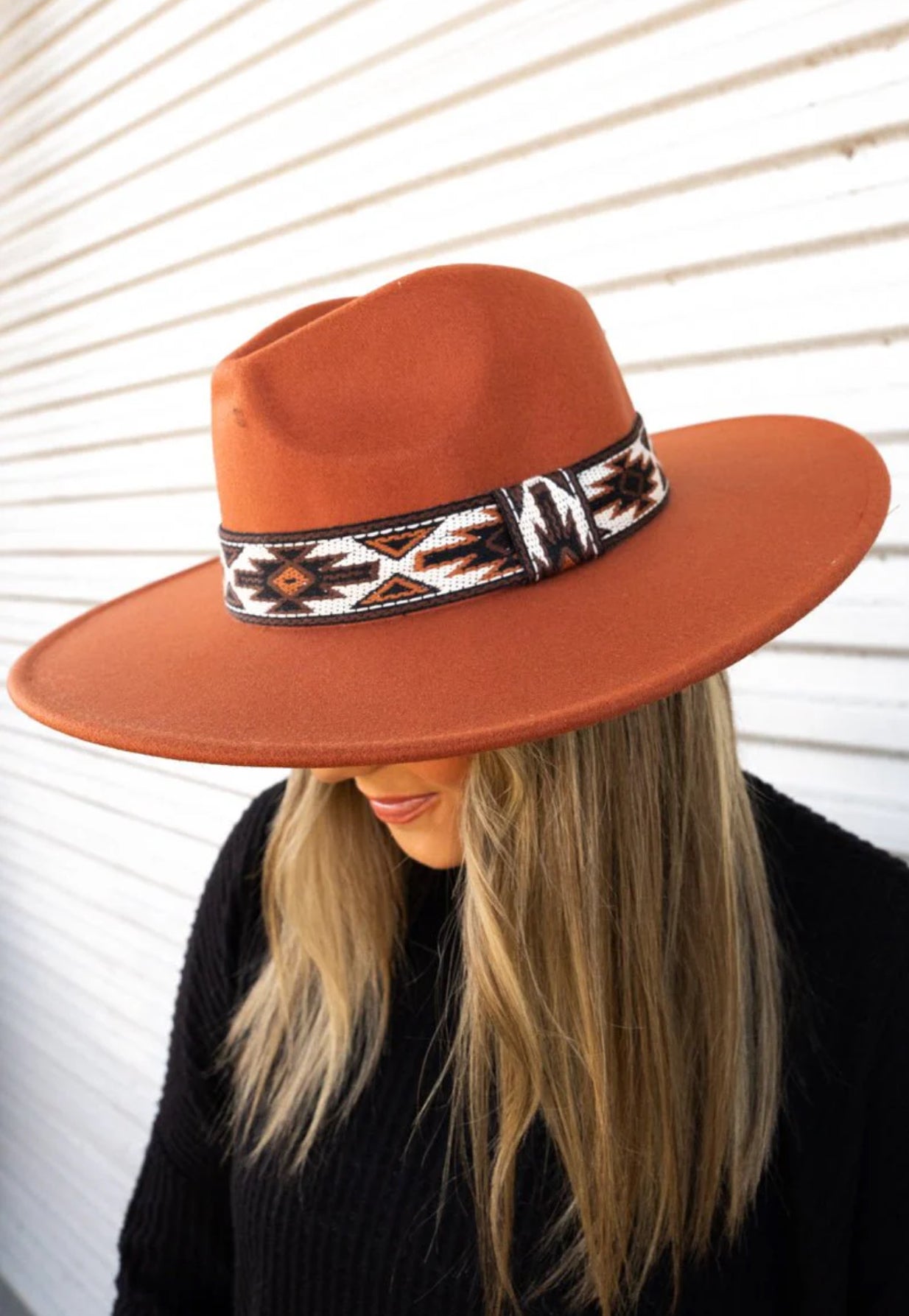 Rust Felt Hat