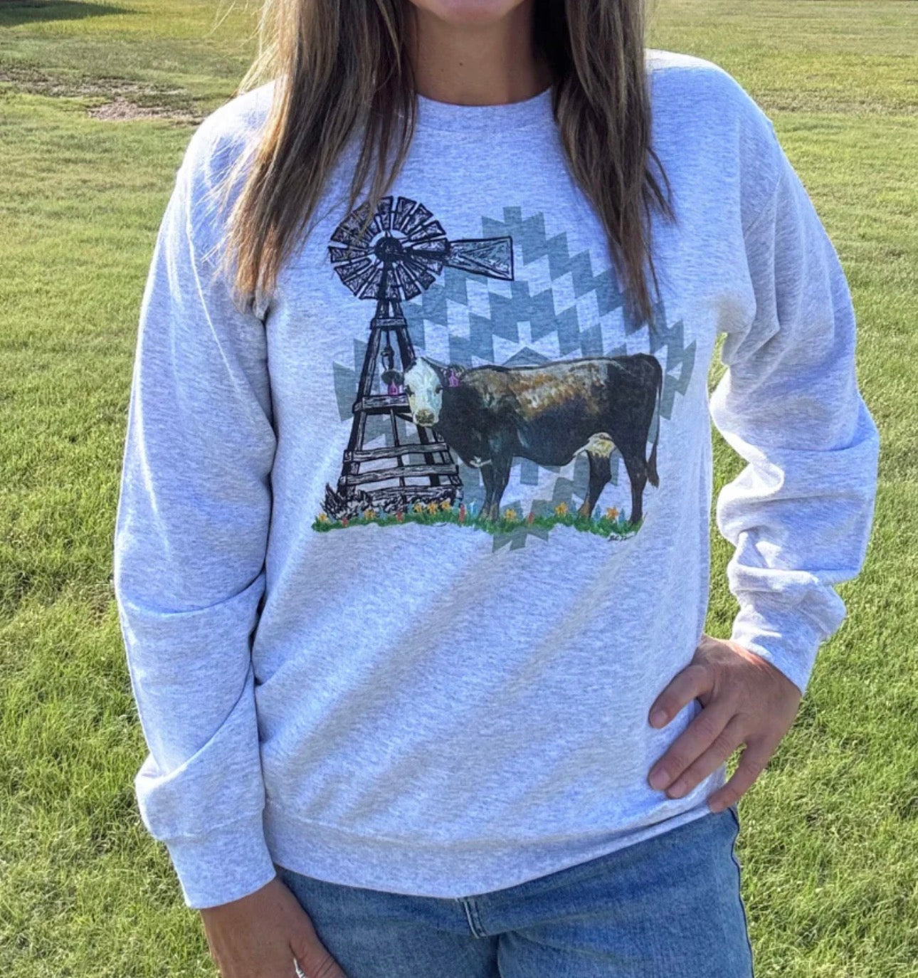 Painted Black Petty Sweatshirt