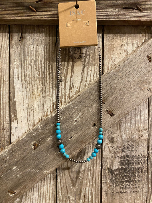 Synthetic Turquoise Necklace