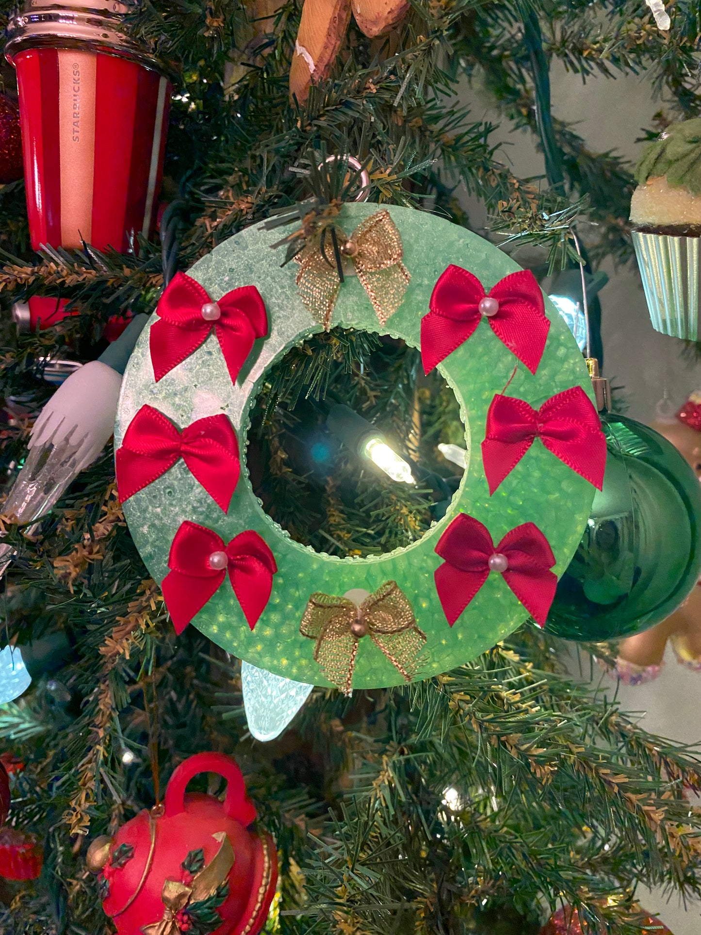 Christmas Bow Wreath