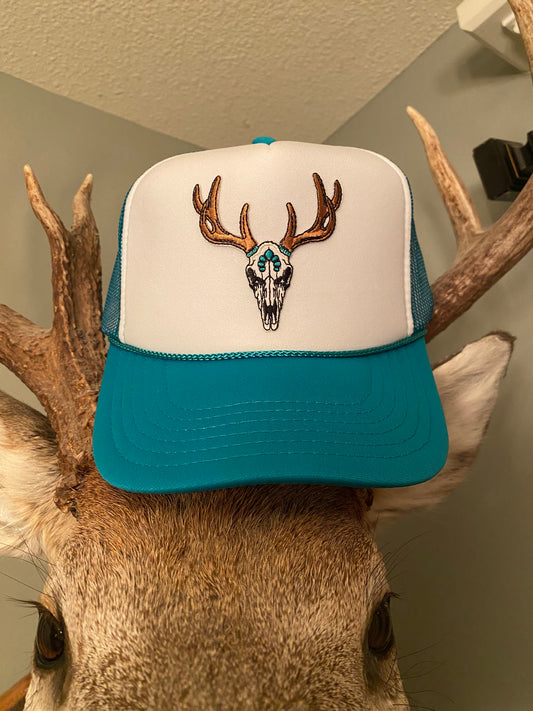 Turquoise Deer Hat