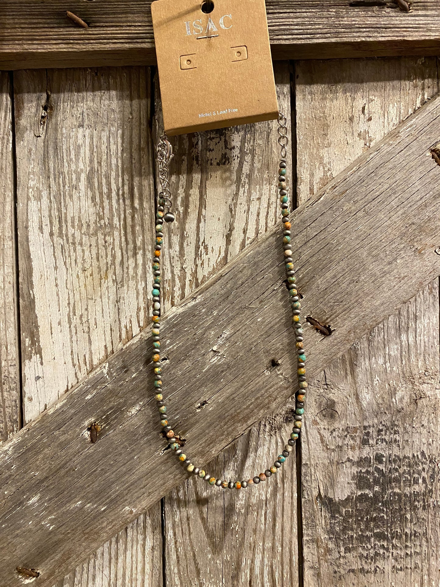 Rust & Turquoise Necklace