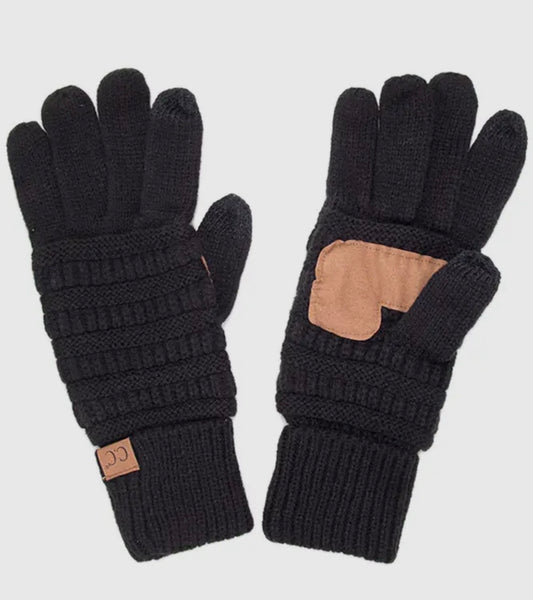 Black C.C. Gloves