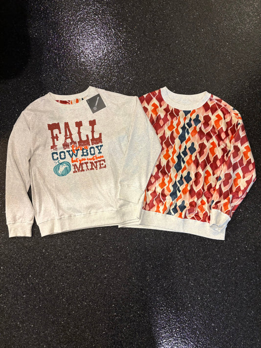 Reversible Fall Sweatshirt ￼