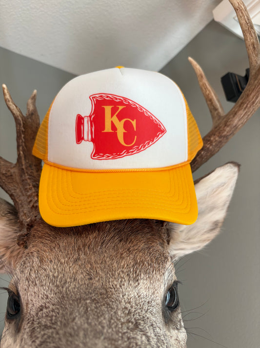 Yellow Arrowhead Hat