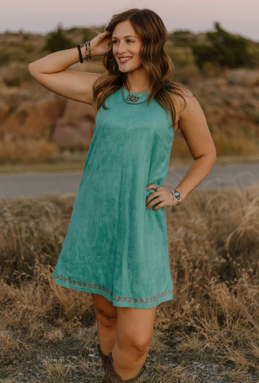 Turquoise Trails Dress