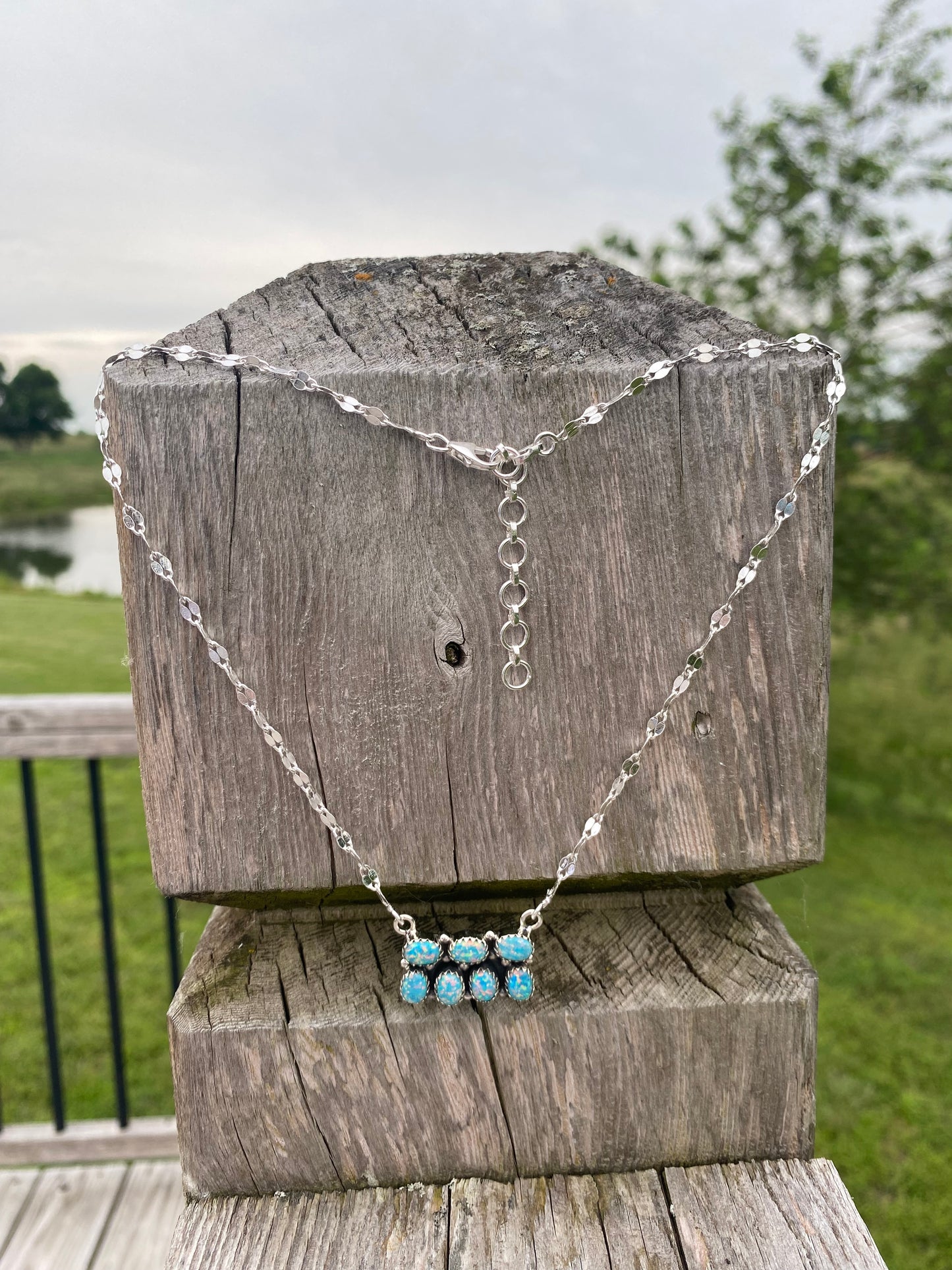 Turquoise Opal Necklace