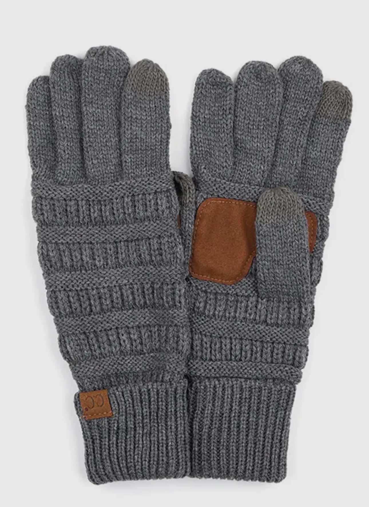 Grey C.C. Gloves