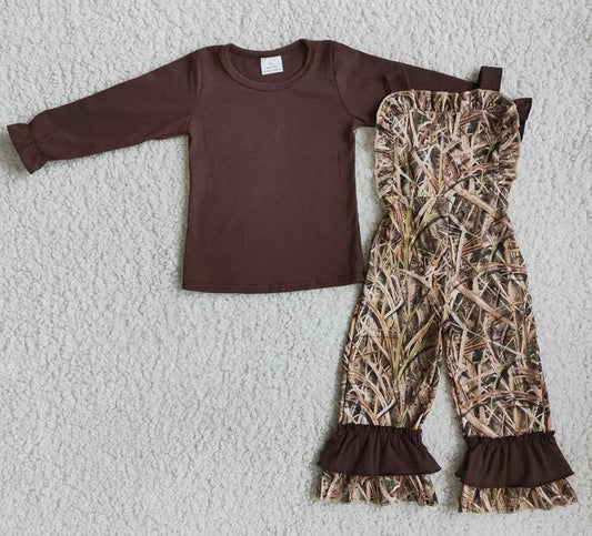 Girls Camo Set