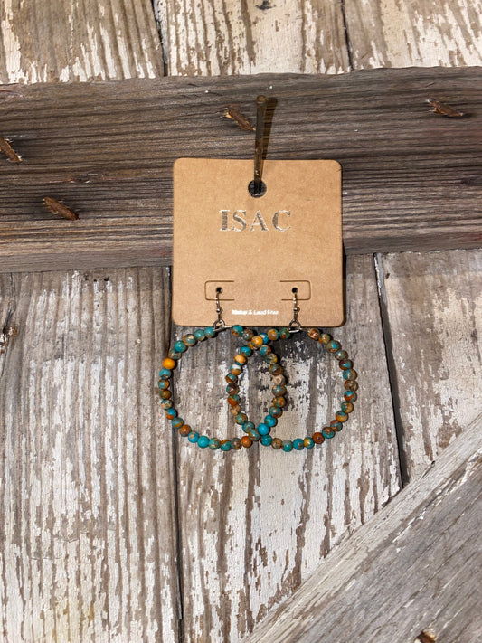 Rust & Turquoise Earrings