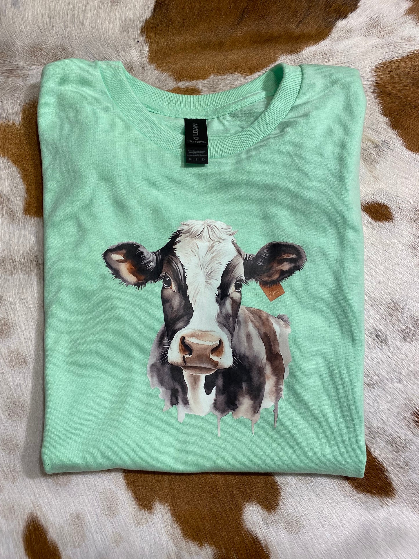 Mint Cow T-Shirt