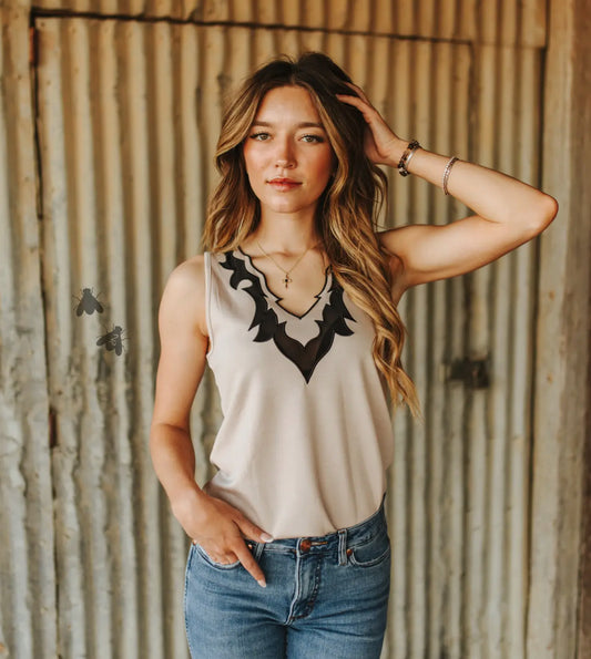 Boot Stitch Tank Top
