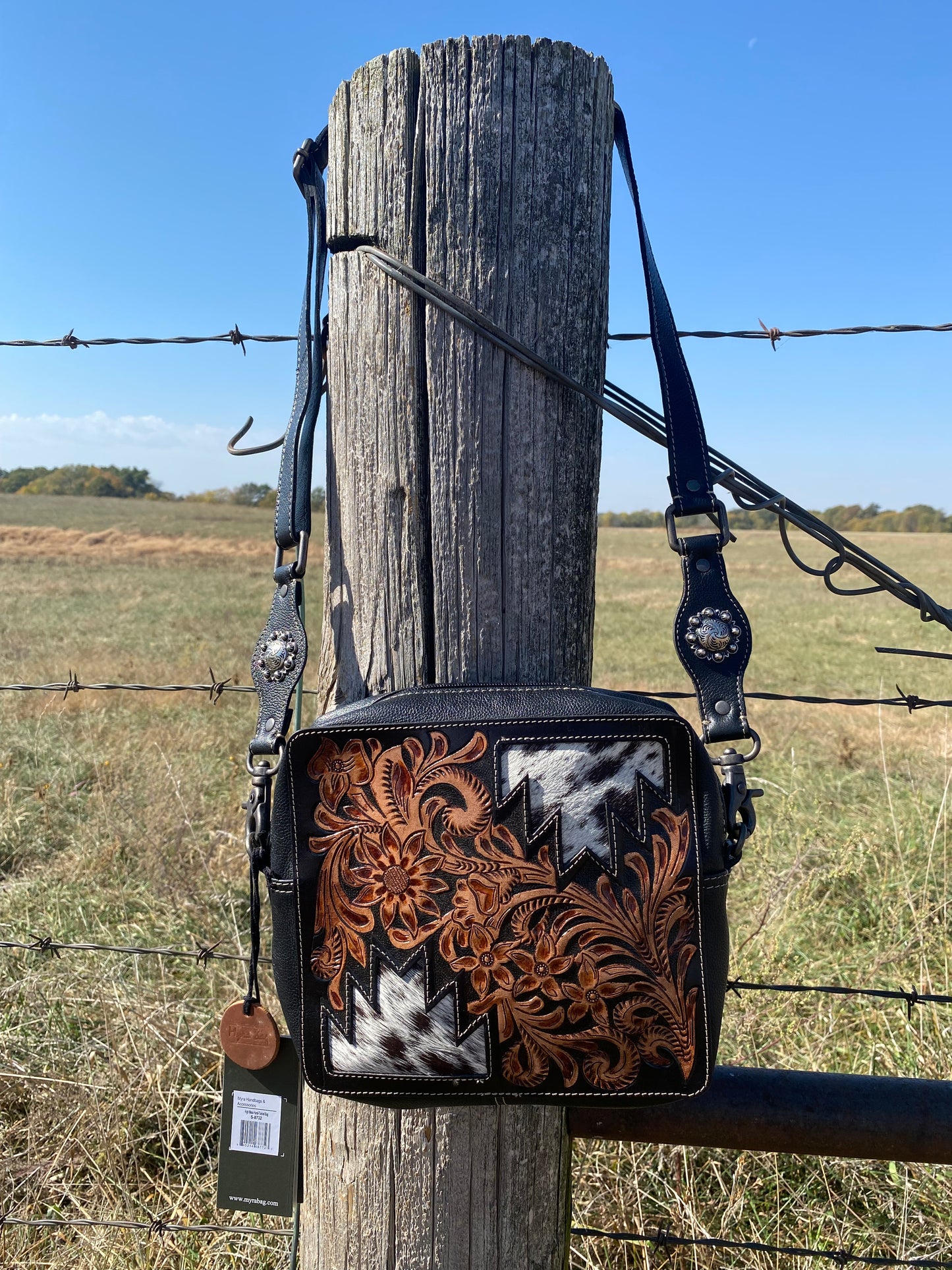 High Mesa Hand-Tooled Bag